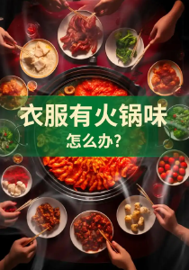 如何去除衣服上的火锅味